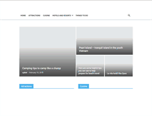 Tablet Screenshot of phuquocdiscover.com